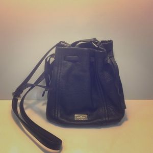 Kate Spade Black Bucket Bag